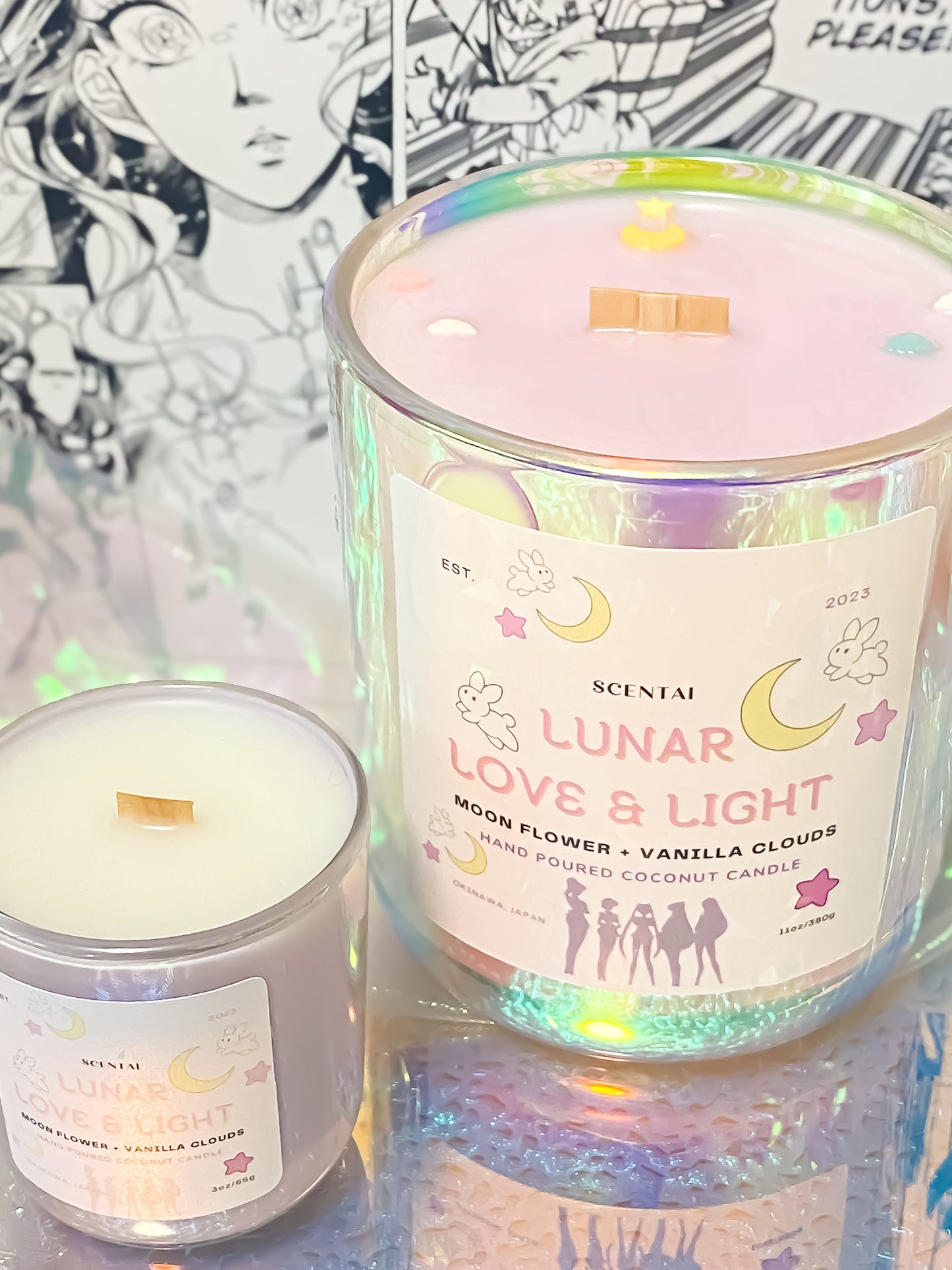 Lunar Love & Light Candle