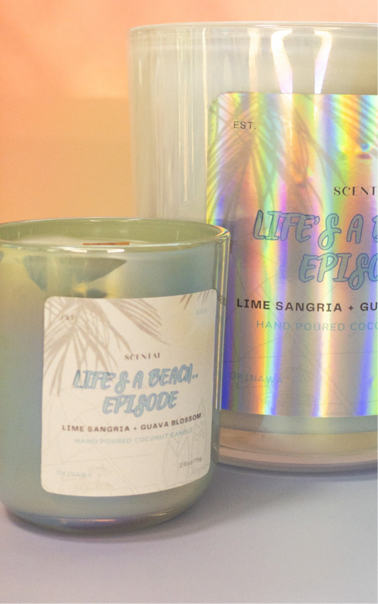 Life's a Beach Episode Candle