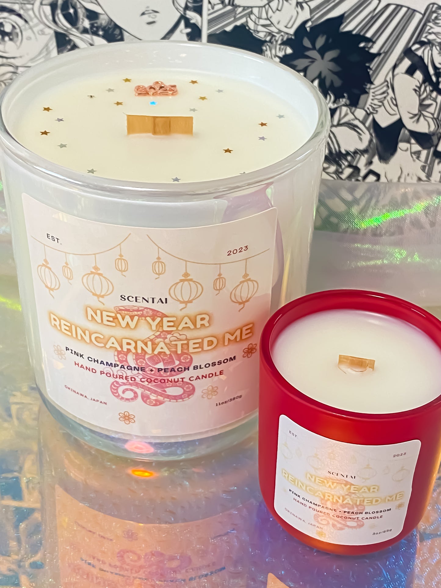 New Year, Reincarnated Me Candle